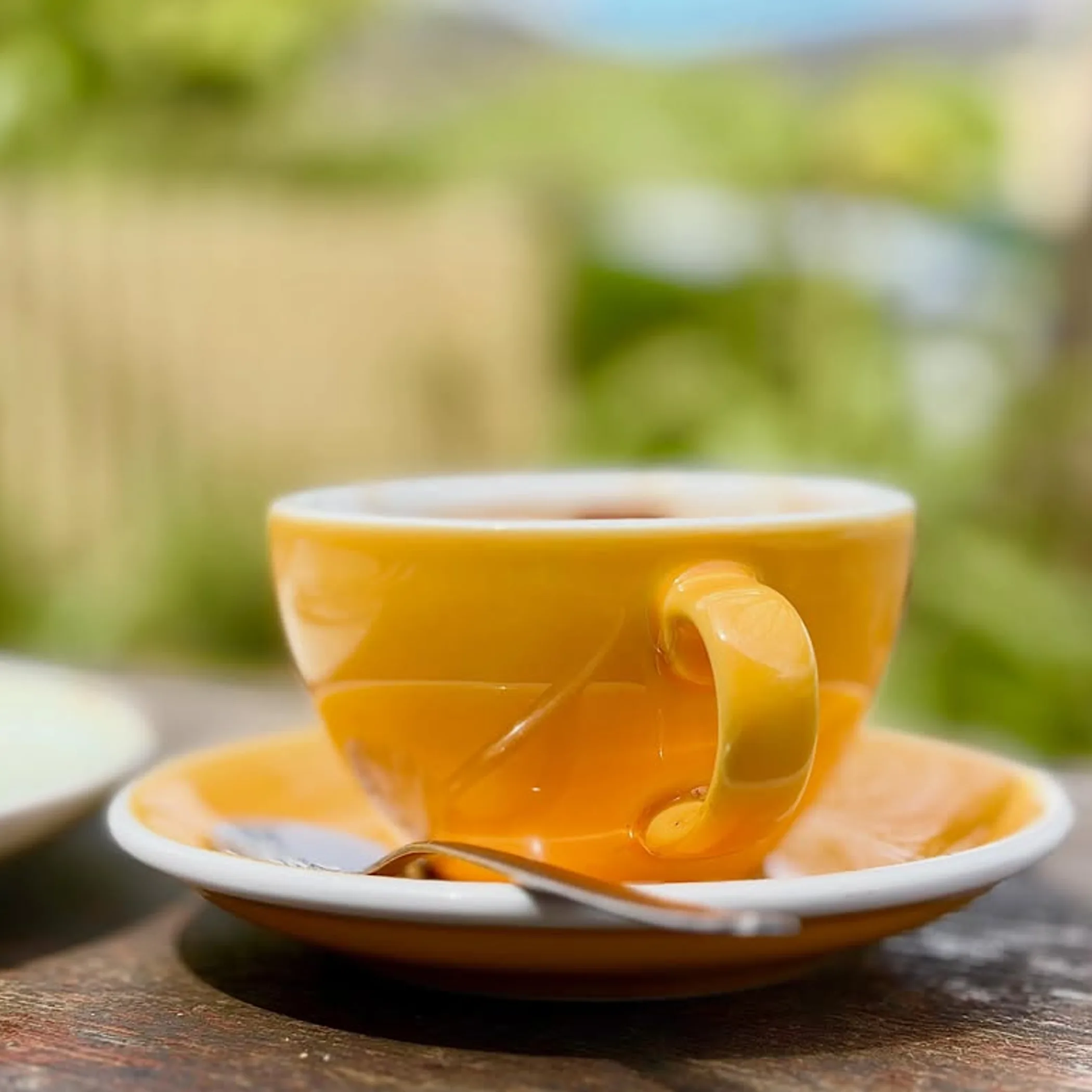 coffee scene for romantic getaway